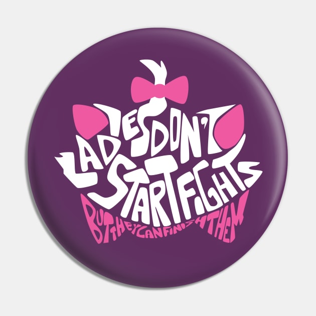 Fights Pin by rebeccaariel