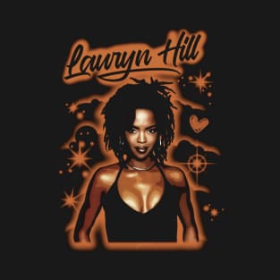 Lauryn Hill Fugees The Famous Vintage Retro Rock Rap Hiphop T-Shirt