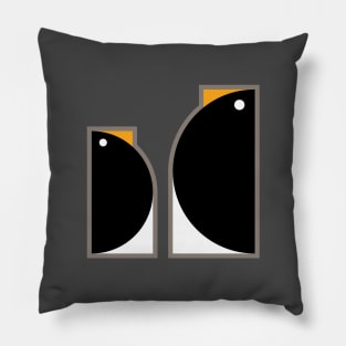 Quadrant Penguins Pillow