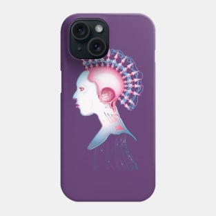 Cyber chick 002 Phone Case