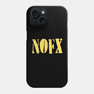 nofx classic yellow Phone Case