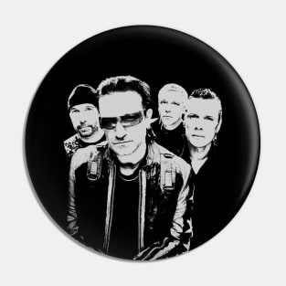 U2 // 80s Retro Music Fan Pin