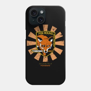 Foxhound Retro Japanese Metal Gear Solid Phone Case