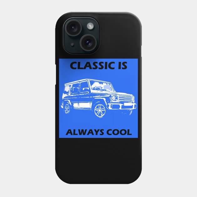 G wagon 4x4 offroader colorful design Phone Case by WOS