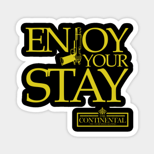 The Continental Enjoy Your Stay Magnet