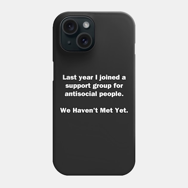 Antisocial Group Phone Case by topher