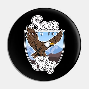 Soar into the Sky Pin