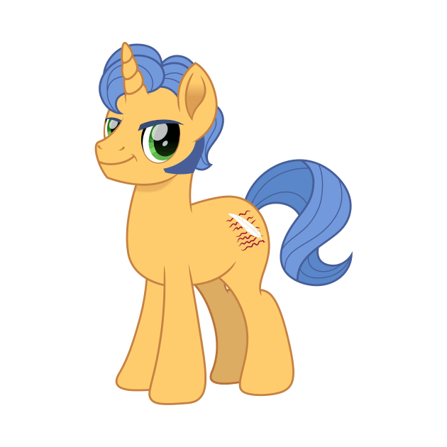 Lucius Spriggs pony by CloudyGlow