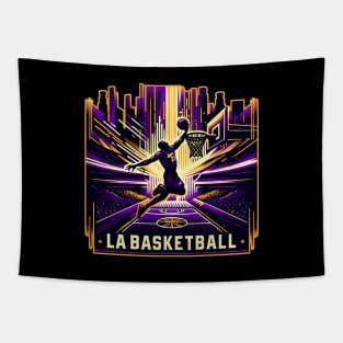 LA - NBA and Lakers Tribute Tapestry