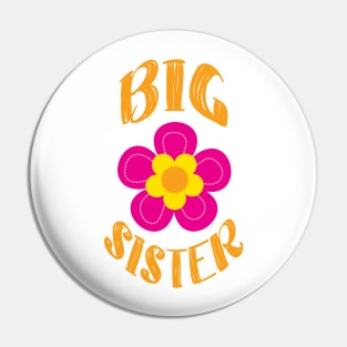 Big Sister Shirt: Cute Cotton Tee for Toddler Girls - Perfect for Baby Announcements! Pin