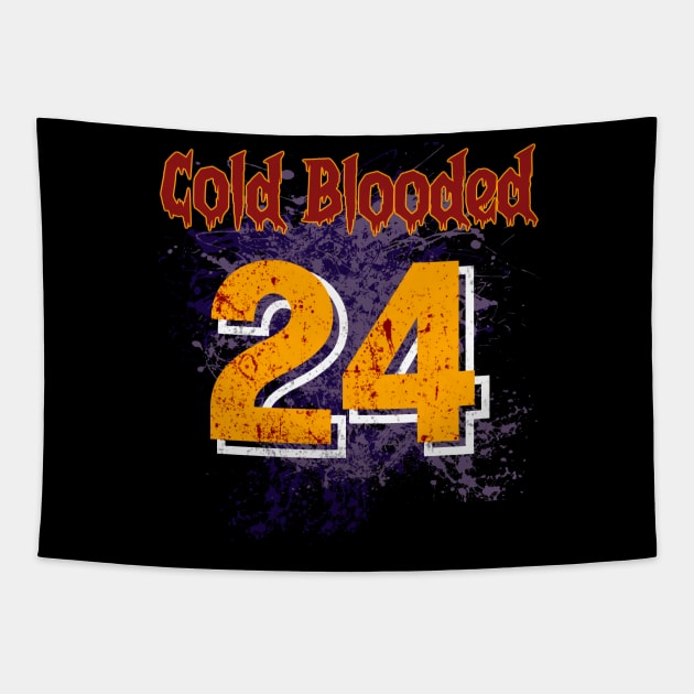 COLD BLOODED 24 Tapestry by Tee Trends