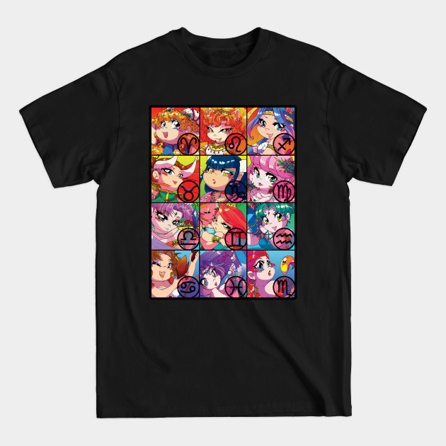 Discover CHIBI-ZODIAC 12 - Zodiac Signs - T-Shirt