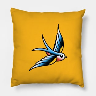 Swallow Tattoo Pillow