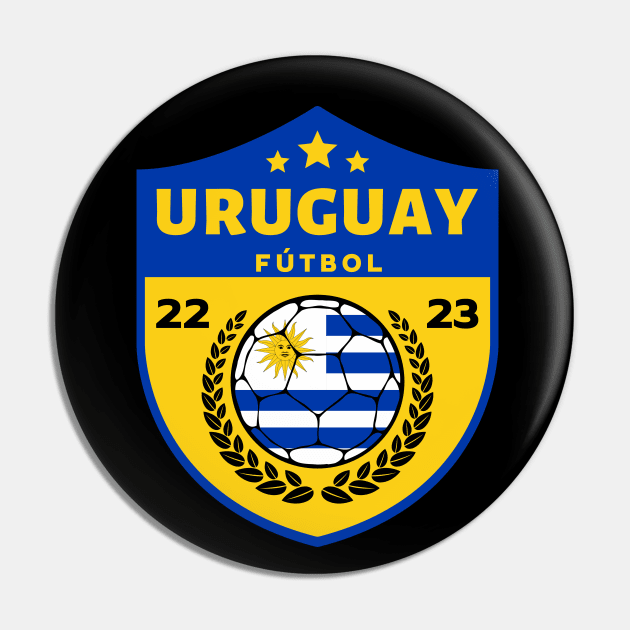 Uruguay Futbol Pin by footballomatic