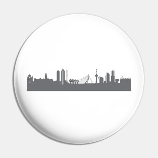 Rotterdam in gray Pin