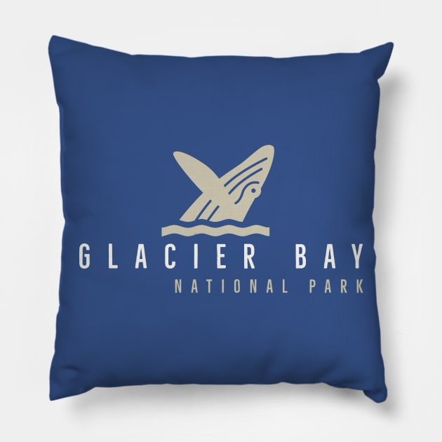 Glacier Bay National Park Pillow by loudestkitten