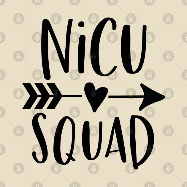 NICU Nurse Gift NICU Nurse Shirt NICU Squad by kmcollectible