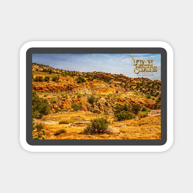 Utah State Route 12 Scenic Drive Magnet by Gestalt Imagery