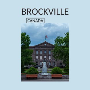 Brockville Ontario Canada Souvenir Present Gift for Canadian T-shirt Apparel Mug Notebook Tote Pillow Sticker Magnet T-Shirt