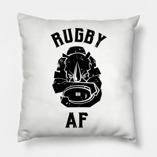 Rugby AF Rhino mascot Pillow