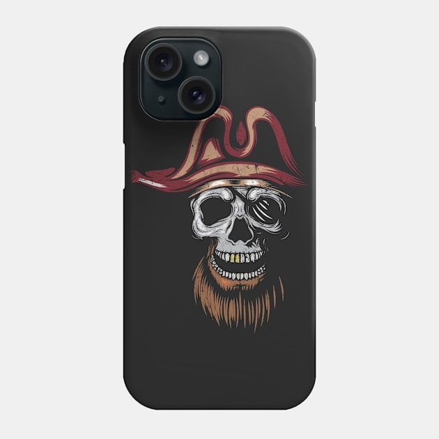 Pirate Tee - Corsairs! Phone Case by KennefRiggles