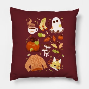 Autumn People Pillow