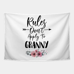 Rules Don't Apply to Granny Birthday Gift Mothers Day Present Tapestry