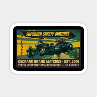 Bladerunner Brand Matches Magnet