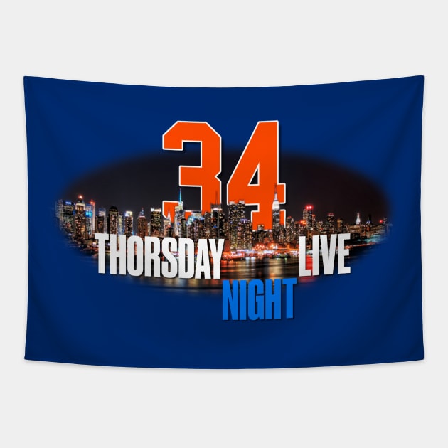 Thorsday Night Live Tapestry by enfuego360