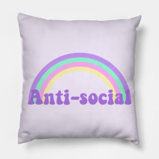 Anti social Pillow