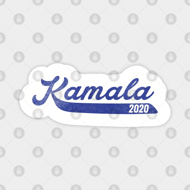 Kamala Harris 2020. Presidential race 2020, groovy logo. Distressed version Magnet by YourGoods