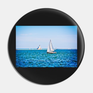 Summer Sailing Pin