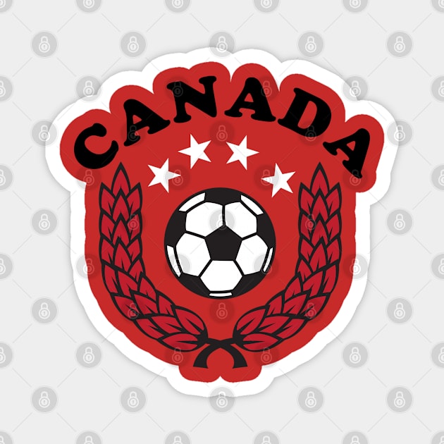 Canada Soccer Magnet by Rayrock76