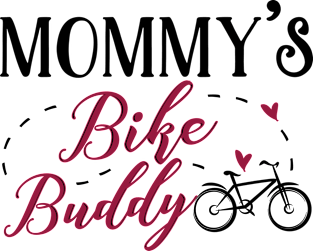 Bike Mom and Baby Matching T-shirts Gift Magnet