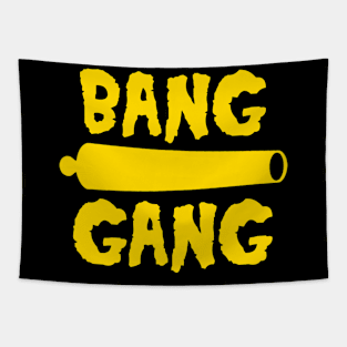 BANG GANG TAXES ARE GAY Tapestry