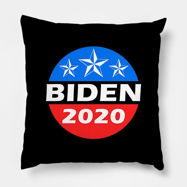 BIDEN 2020 Pillow by STRANGER