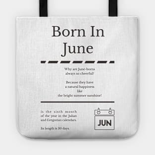 Born in June Tote