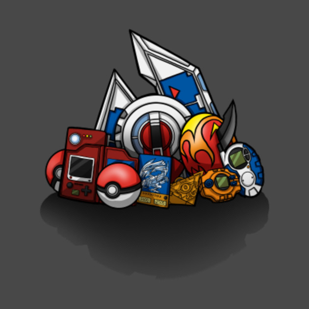 Anime Monsters - Pocket Monsters - T-Shirt | TeePublic