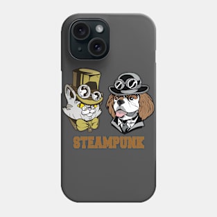 Steampunk Cat & Dog Phone Case
