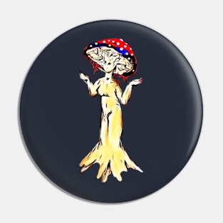 Amanita Pin