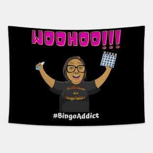 WooHoo Bingo Tee Tapestry