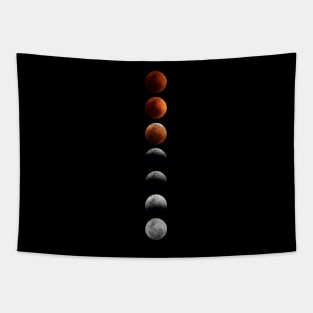 Super Flower Blood moon Tapestry