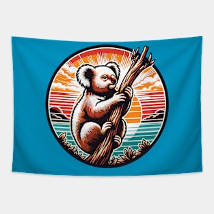 Koala bear on a branch Tapestry