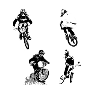 bmx rad race racing T-Shirt