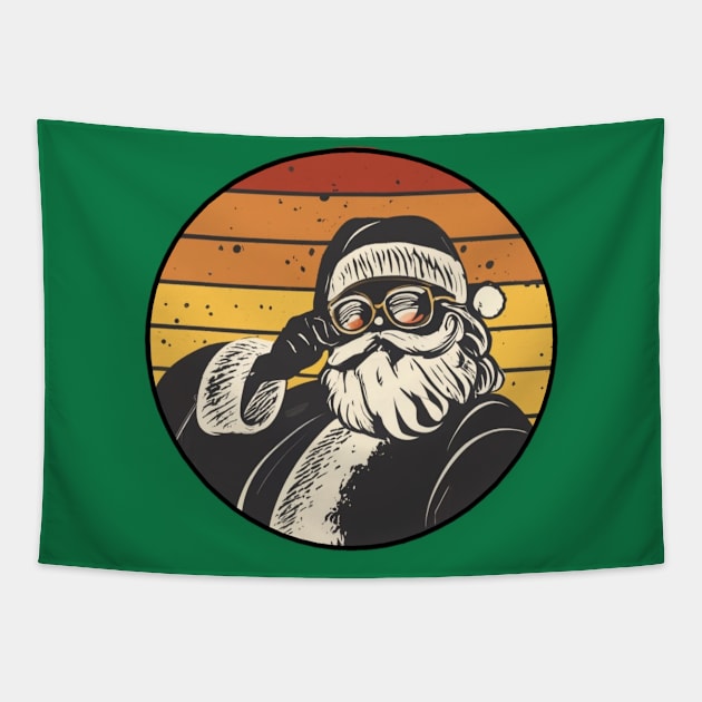 Cool Claus Tapestry by Jason's Finery