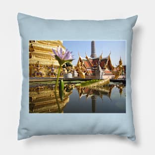 Thailand. Bangkok. Phra Kaew Temple. Pillow