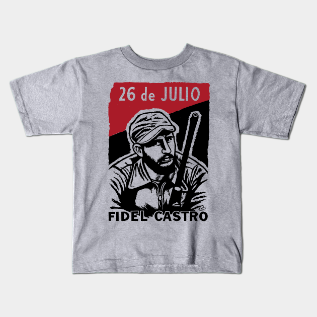 Fidel Castro Cuba T-Shirt 100% Premium Cotton Che Guevara Communism Marxist