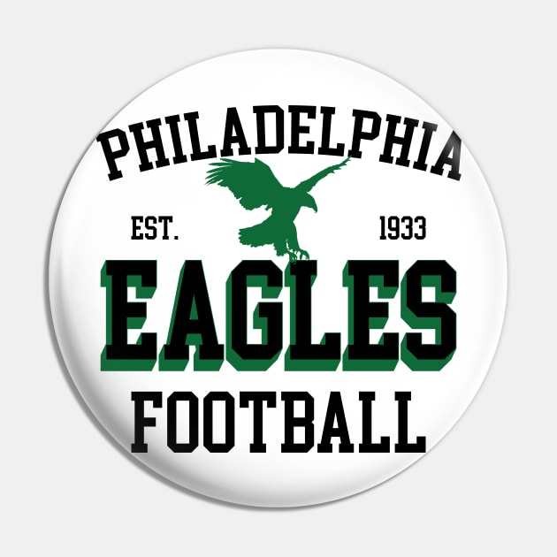 Philadelphia Eagles Football Fan v2 Pin by Emma