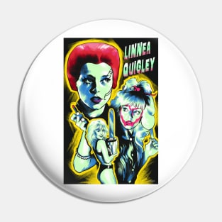 Linnea Quigley Scream Queen Fan Art Pin