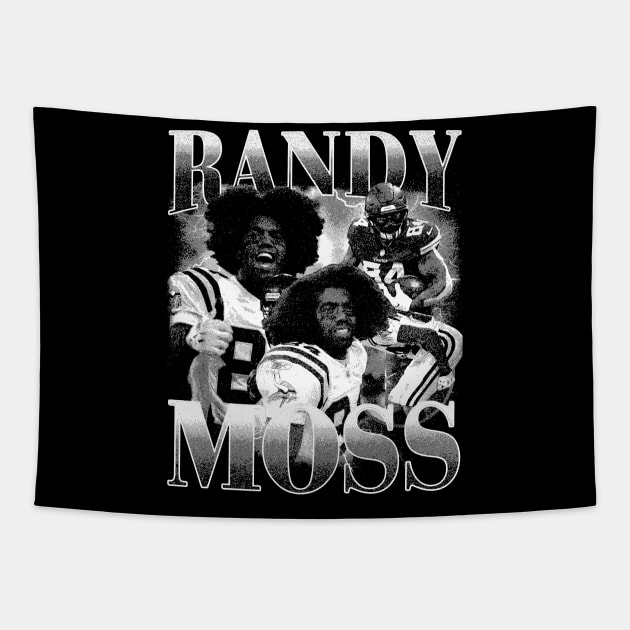 Randy Moss(American football wide receiver) Tapestry by alesyacaitlin